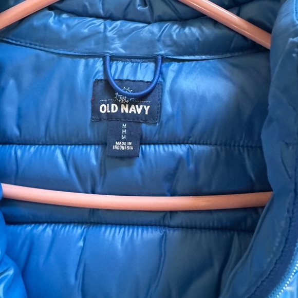 Blue Puffer Vest - old navy - Picture 2 of 3